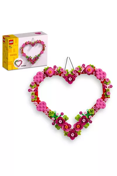 ® زخرفة قلب أيقونية + مجموعة صنع نموذج مبتكر (قطعة)