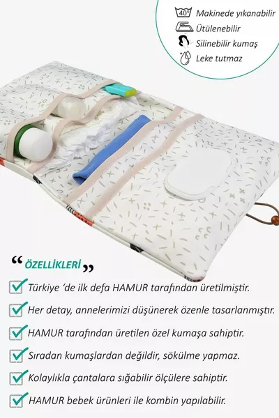 Сумка для мамы и ухода за ребенком, органайзер для смены подгузников для новорожденных, сумка-органайзер Poyraz