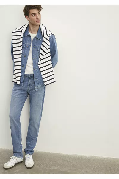 جينز ماركوس بريميوم بلو إنديغو 