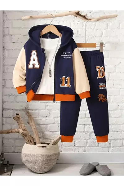 Printed Men's Winter Cotton Set