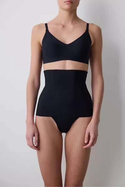 Corset de taille noir Premium