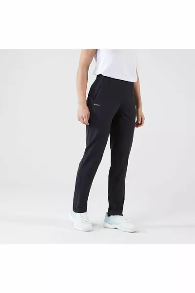 Damen Tennis-Trainingshose - Schwarz - Light 