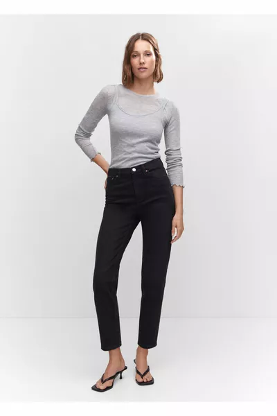 Jean taille haute Mom Comfort