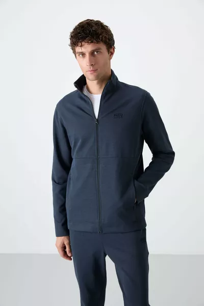 Carlos Indigo Standaard Pasvorm Heren Trainingspak - 