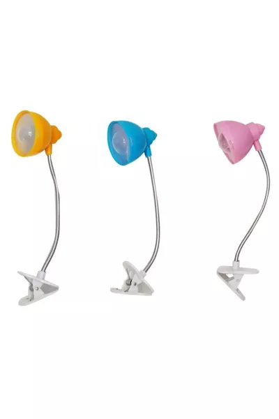 Светильник для чтения книг KNITEX Mini с прищепкой