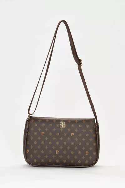 حقيبة كتف نسائية بالقهوة 