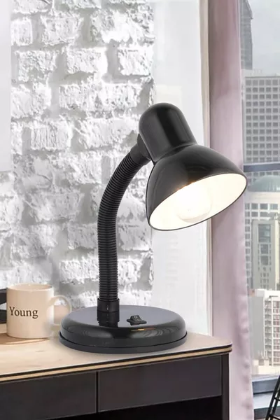 Lampe de table Angdesign Vénus spirale noire