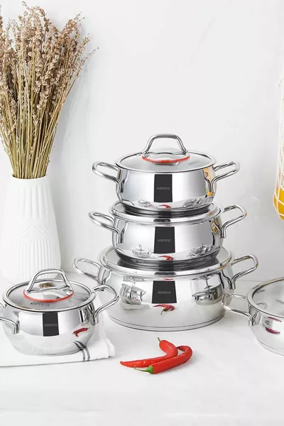 Emirgan -teiliges Kochtopfset