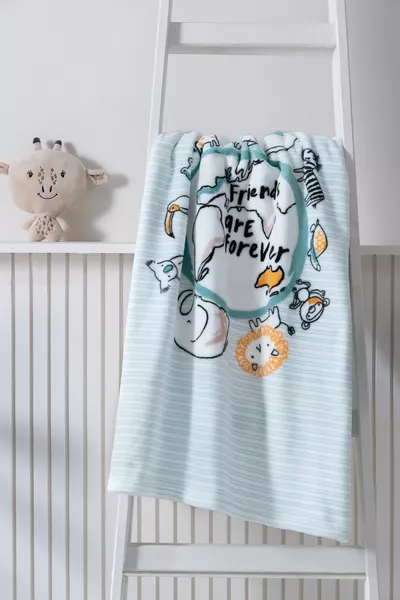 Friends Wellsof Bebek Battaniyesi - Nil Yeşili