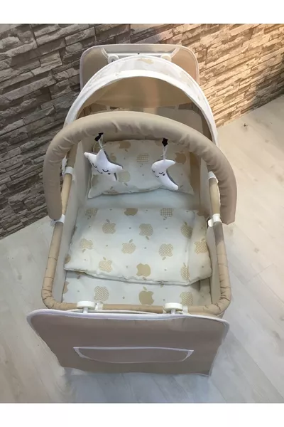 Almira Kids Baby Dowry Set Piece Reversible Baby Stroller Cradle Car Seat Walker Bathtub Set