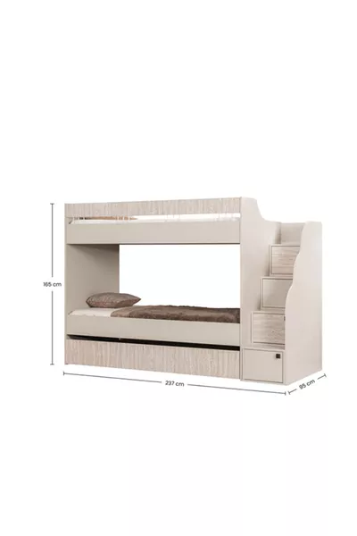 BUNK BED, STORY NESTING BUNK BED