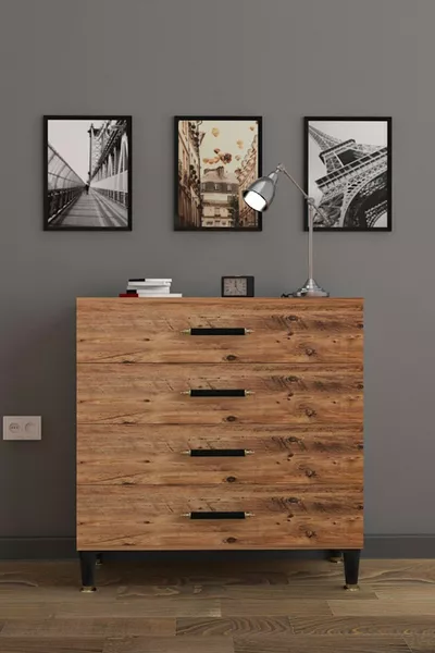 ميلودي خزانة موسيقية من الصنوبر