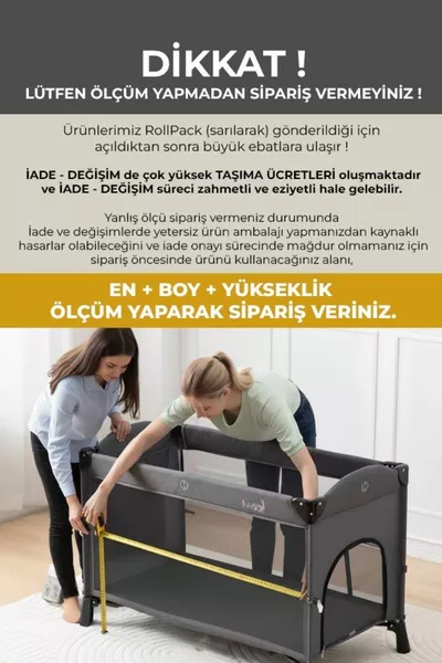 سرير بامبو، سرير أطفال، سرير مهد، مبطن إسفنجي أرثوبيدي مع قماش محاك - سم