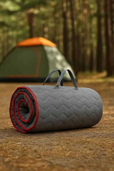 سرير قابل للطي ومحمول للتخييم مع كارفان، سرير إضافي بجانب الأم لشخص واحد