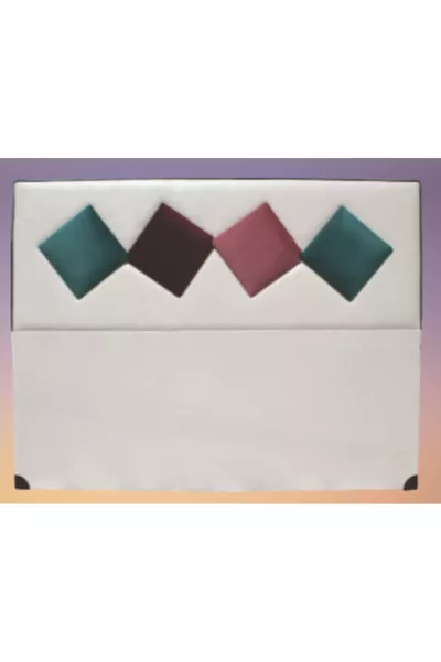 Başlık ALC ELİT cm Baby Face Kumaş Modern Kapiton KREM YEŞİL Renk El Yapı