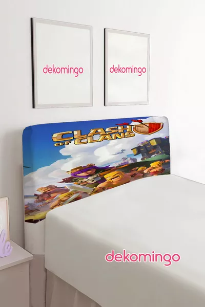 غطاء وسادة للأطفال بتصميم كلاش أوف كلانس