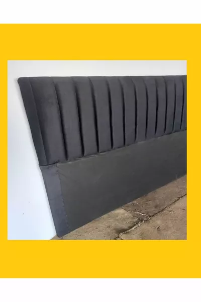 TUANA سرير قاعدة رأس باللون الأسود