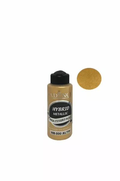 Cadence  Acrylic Paint in Metallic Gold Color  ml
