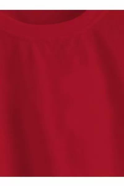 T-shirt court rouge pour femme
