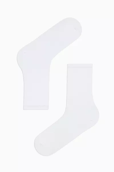 Chaussettes Socquettes Blanches de Tennis pour Homme Lot de 3