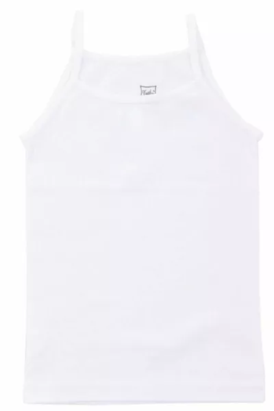 Girls' Cotton Tank Top with Spaghetti Straps, Pack of 6