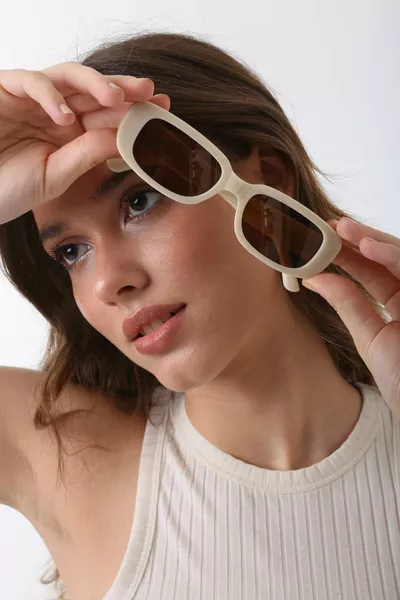 New Season Unisex Rectangular Sunglasses