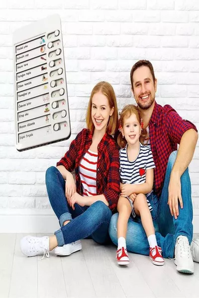 قائمة التحقق الروتينية اليومية للأطفال لعبة تعليمية خشبية قائمة المهام