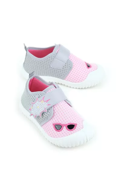 حذاء صيفي قطني للبنات قابل للتعديل