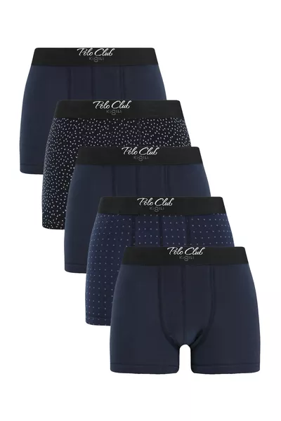 طقم بوكسر قطنية من 5 قطع