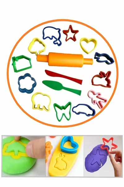 Kneteformen Set -teiliges Lernspielzeug