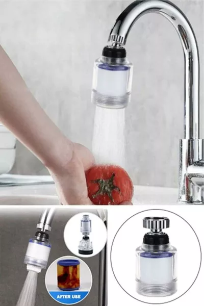 Насадка на кран против ржавчины, известкового налета, с хлопковым фильтром и экономией воды