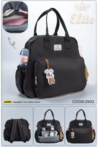 Sac de soin pour bébé Luna Noir