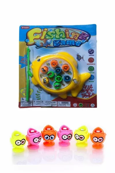 Fishing Game Mıknatıslı Kurmalı Mini Balık Tutma Yakalama Oyunu