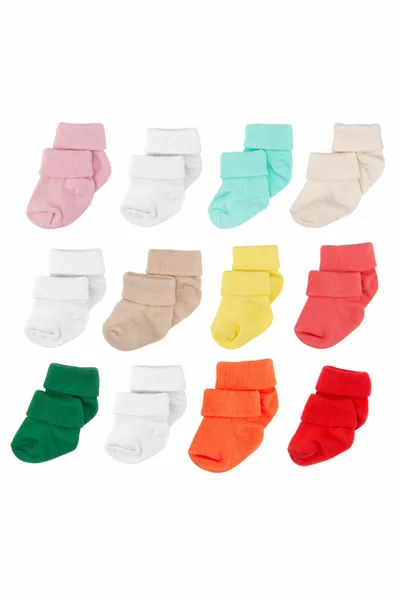  قطعة من الخيزران جوارب الأطفال حديثي الولادة أنا مزيج فتاة أنا جوارب طفلة طفل صبي