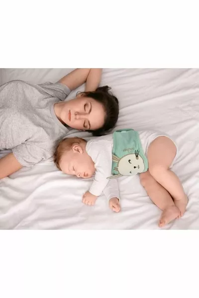 Set de ceinture pour bébé et chaussettes avec noyaux de cerise pour soulager les gaz