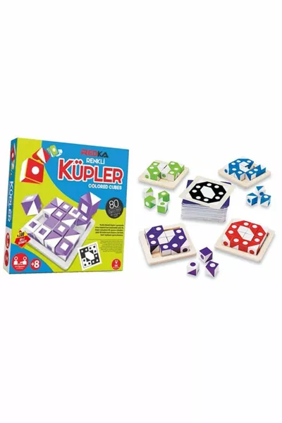 Cubetti Colorati Magici Cubi Qbitz Qbig Gioco di Intelligenza