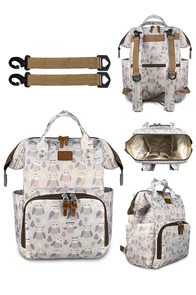 Парижская женская и детская рюкзак с совой