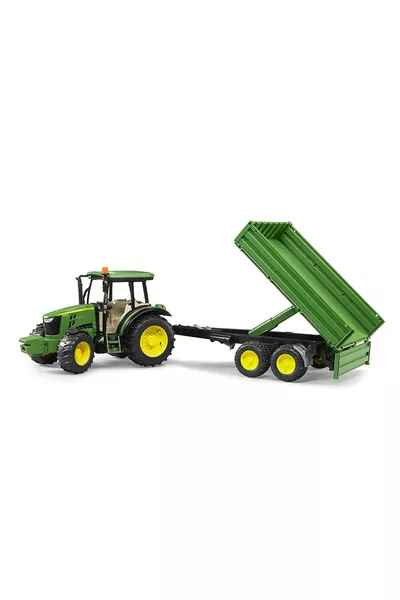 Tracteur et remorque John Deere