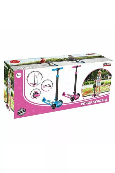 سكوتر بيلسان باور مضيء وردي