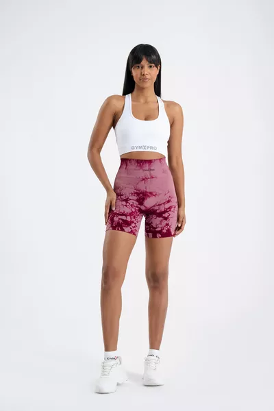 Sports Batik Shorts with Push-up Detail