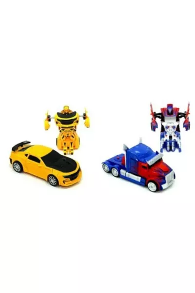 Bumblebee Optimus Prime Giocattolo Robot Transformers Auto da Tirare e Rilasciare