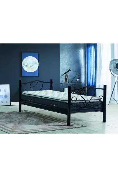 Металлическая двухъярусная разборная кровать, совместимая с матрасами размером см, кованая кровать (матрас не входит в комплект)