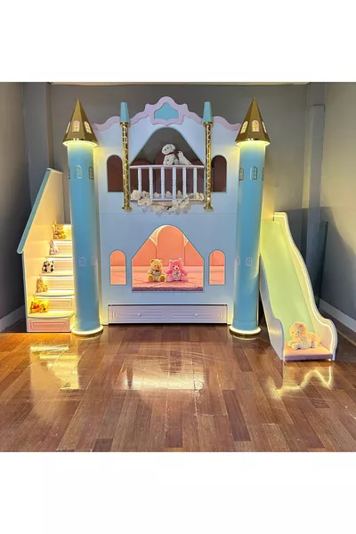 ДВУЕТАЖНО ЛЕГЛО SARAY С ПЪРЗАЛКА