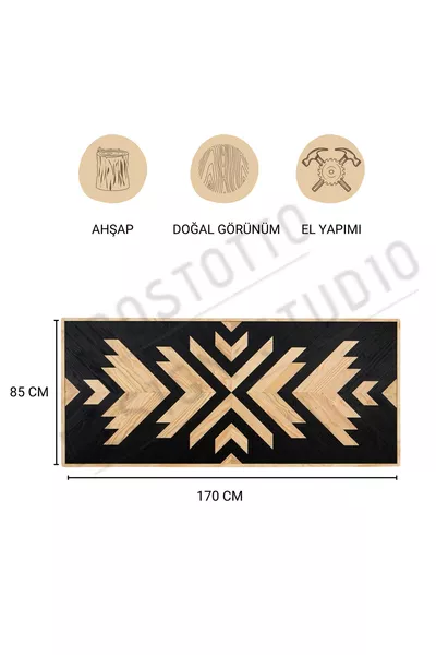 Nordwood Houten Tweepersoons Handgemaakt Bed/Boxspring Hoofdeinde