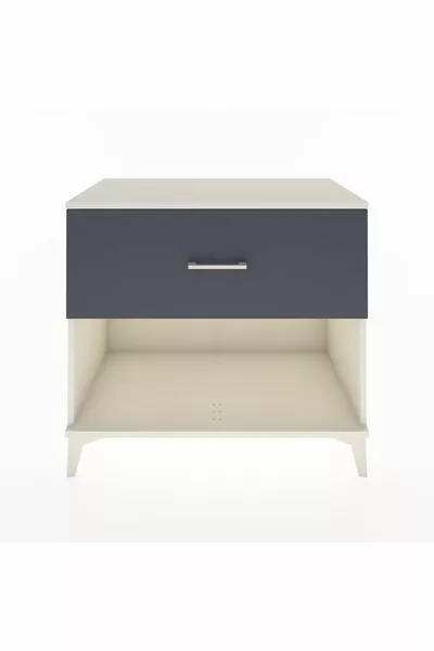 خزانة هايبيريون بصندوق واحد بحجر القمر - أنثراسيت