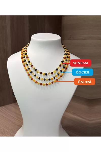 Erwachsenen Bernstein Halskette Zertifiziert Original