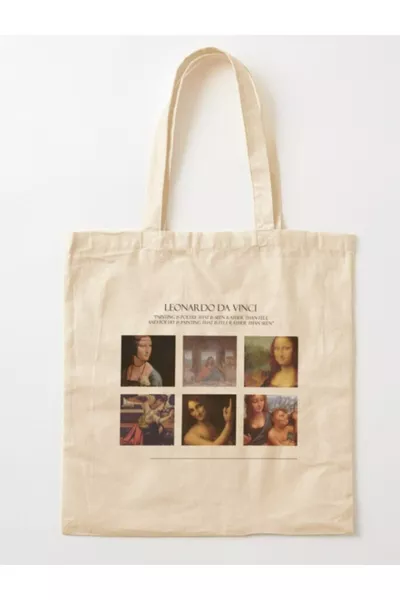 Sacs en toile de Leonardo Da Vinci