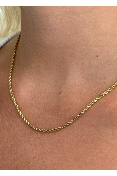 CM Thick Rope Chain Necklace