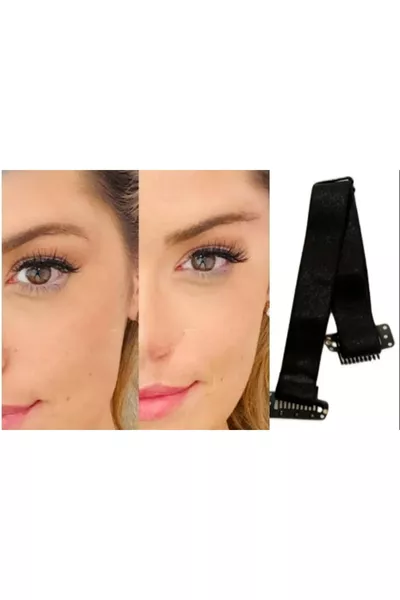 Eyebrow Lift Face & Eye Lifting Clip - Botox Claps - Thin Strap (black)