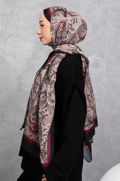 RETRO ETHNIC PATTERN COTTON SCARF, IMPORTED FABRIC, HIGH QUALITY & NEW SEASON SCARF